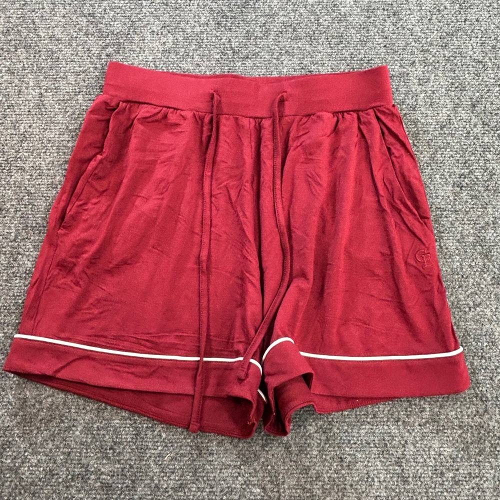 Cozy Earth Pajama Short Women XS Pomegranate Bamboo Stretch Knit NWT Sleepwear